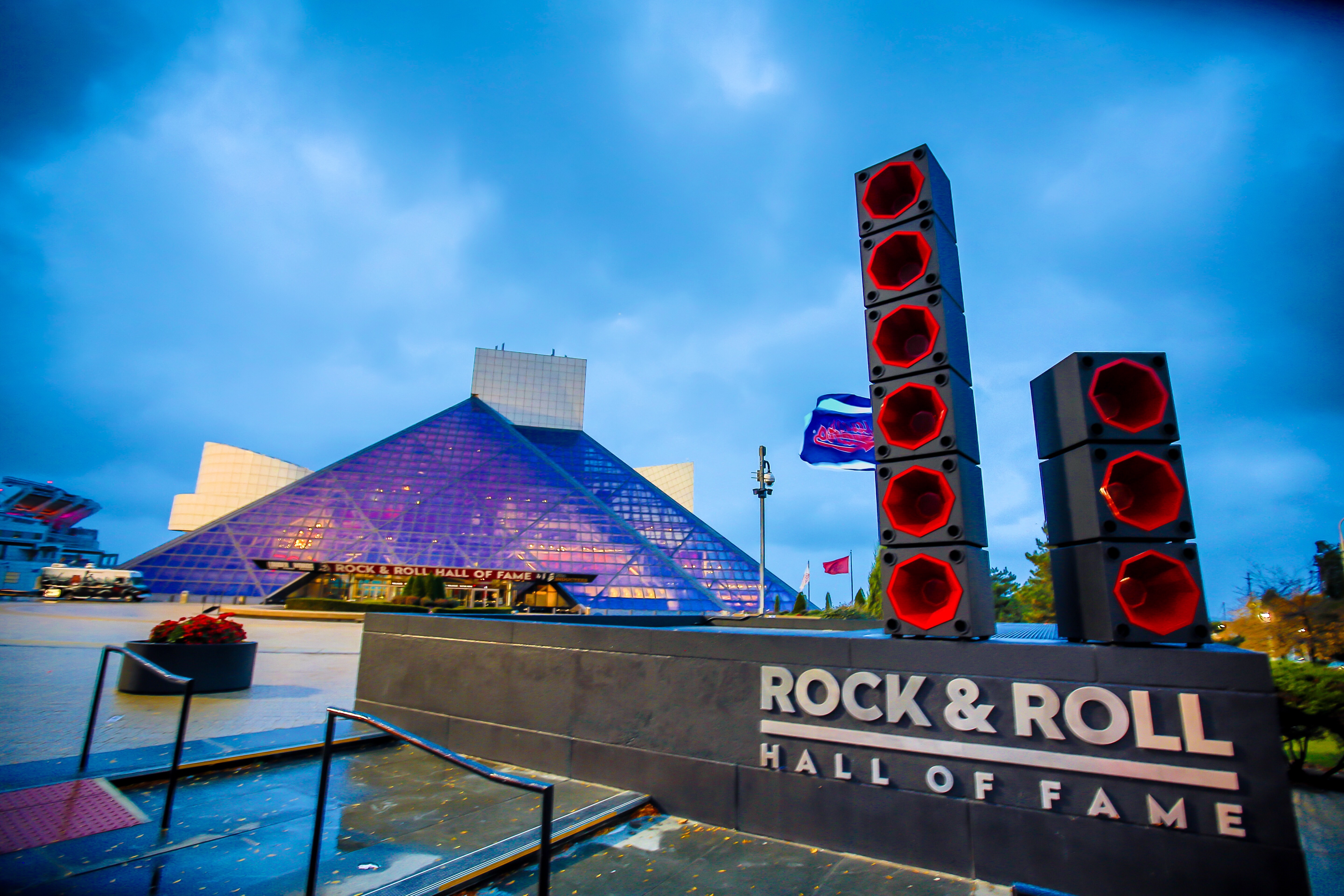 Rock & Roll Hall of Fame Downtown Cleveland Jay Kossman Photography